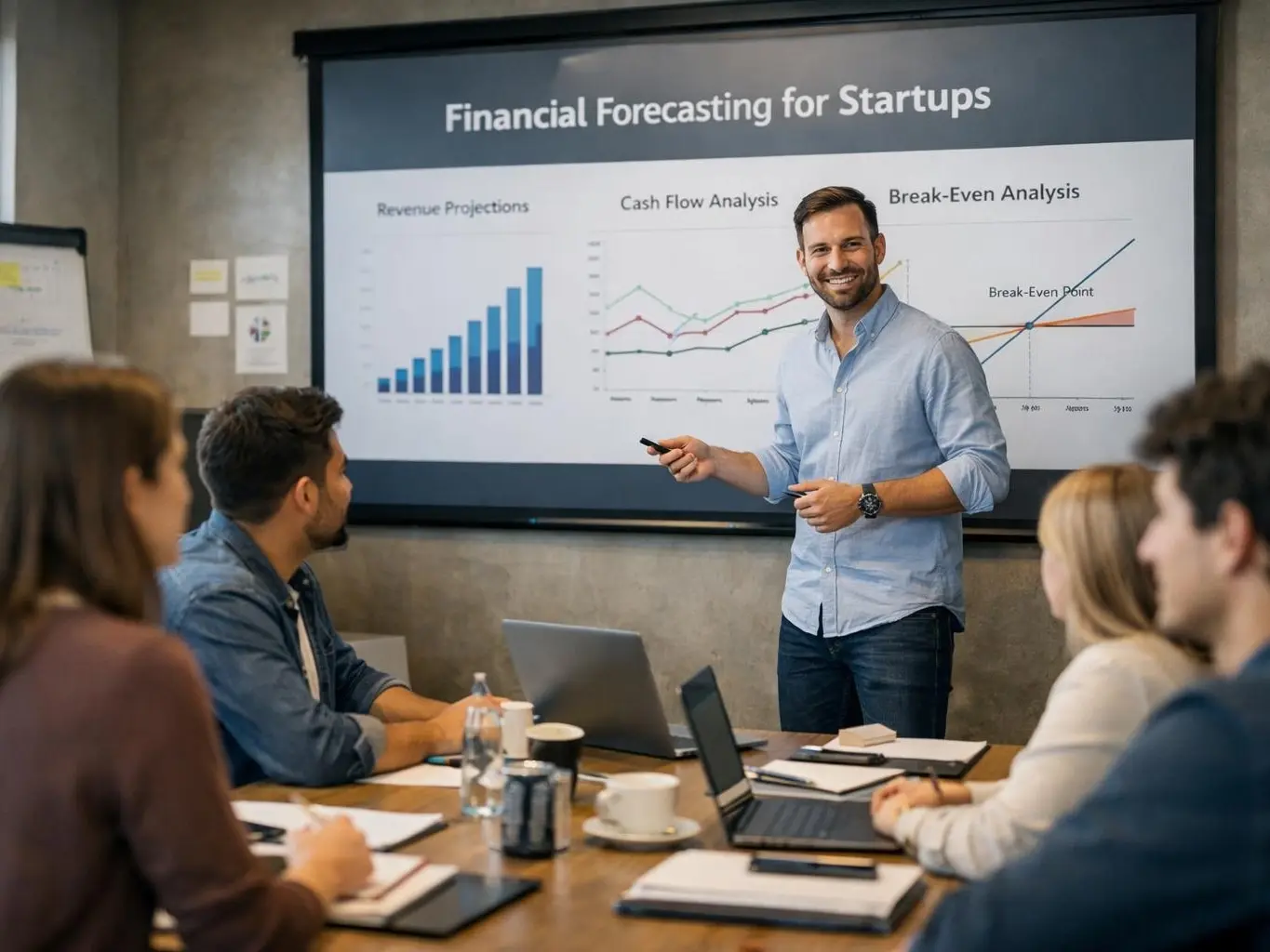 Startup Financial Forecasting and Projections in New, Delhi